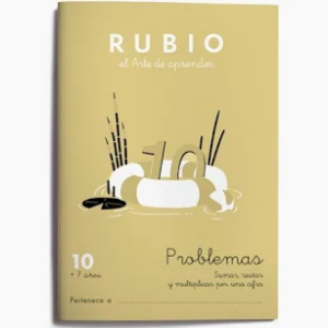 3P CUADERNO PROBLEMAS 10 - ED. RUBIO