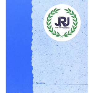 Cuaderno azul grapa