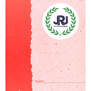 Cuaderno rojo grapa
